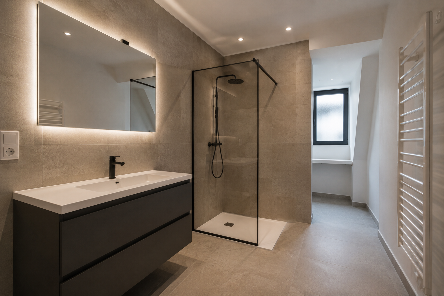Aménagement intérieur avec pose de cuisine équipée